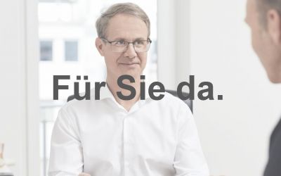 Ich bin für Sie und Ihre Anliegen da.